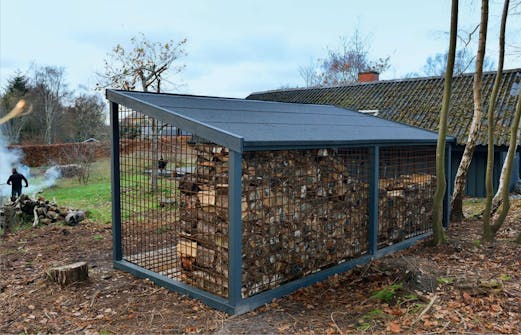 Brænde Skur Brænde Skur